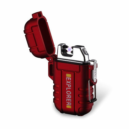 Waterproof Plasma Lighter – Windproof Flameless USB Rechargeable