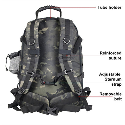 Tactical Backpack 60L Military Rucksack MOLLE Waterproof Hiking Pack