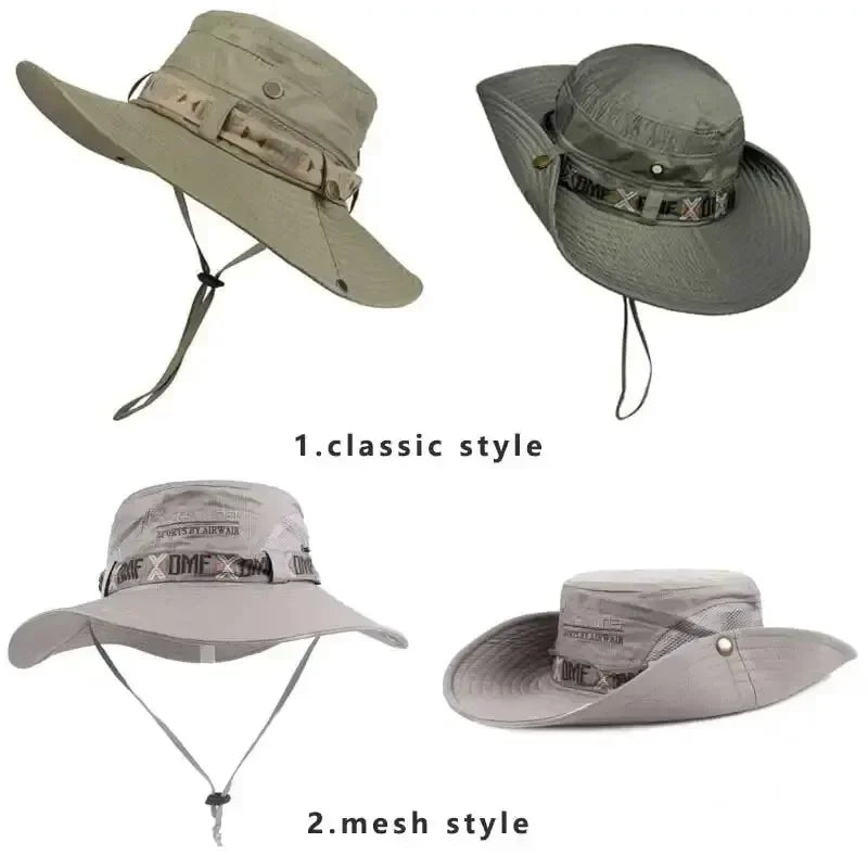 Wide Brim Sun Hat for Hiking Camping & Outdoor