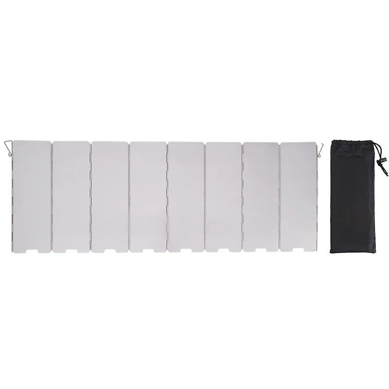 Camping Stove Windscreen – Foldable Aluminum Wind Shield