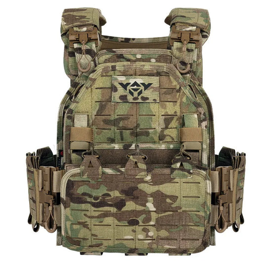 MOLLE Plate Carrier – Quick-Release Tactical Vest for Outdoor Ops