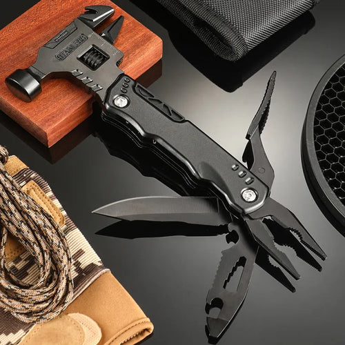 Multitool Pliers with Hammer – 7-in-1 Stainless Steel Survival Tool