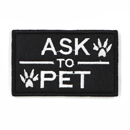 Dog Harness Patches – Service Dog, K9 & ESA, 12 Designs