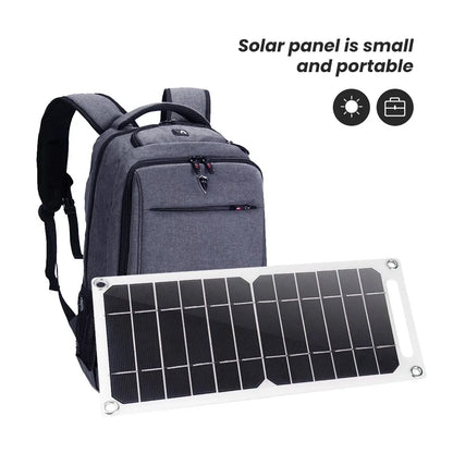 Portable Solar Charger 35W USB – Monocrystalline Camping Panel