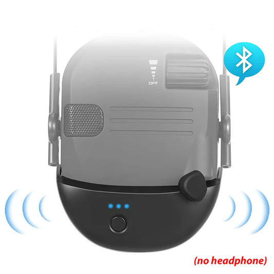 Bluetooth 5.1 Adapter for Shooting Earmuffs 50ft Wireless Type-C