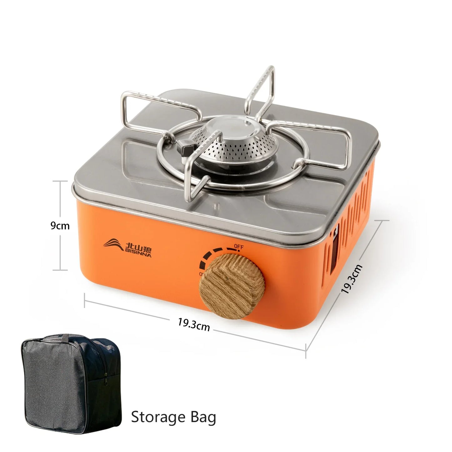 Camping Stove Foldable Portable Backpacking Gas Burner