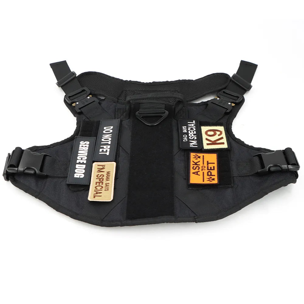 Dog Harness Patches – Service Dog, K9 & ESA, 12 Designs