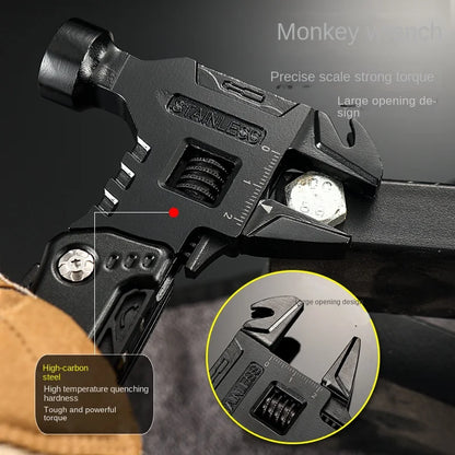 Multitool Pliers with Hammer – 7-in-1 Stainless Steel Survival Tool