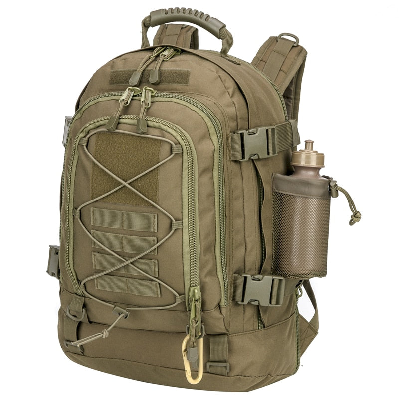 Tactical Backpack 60L Military Rucksack MOLLE Waterproof Hiking Pack