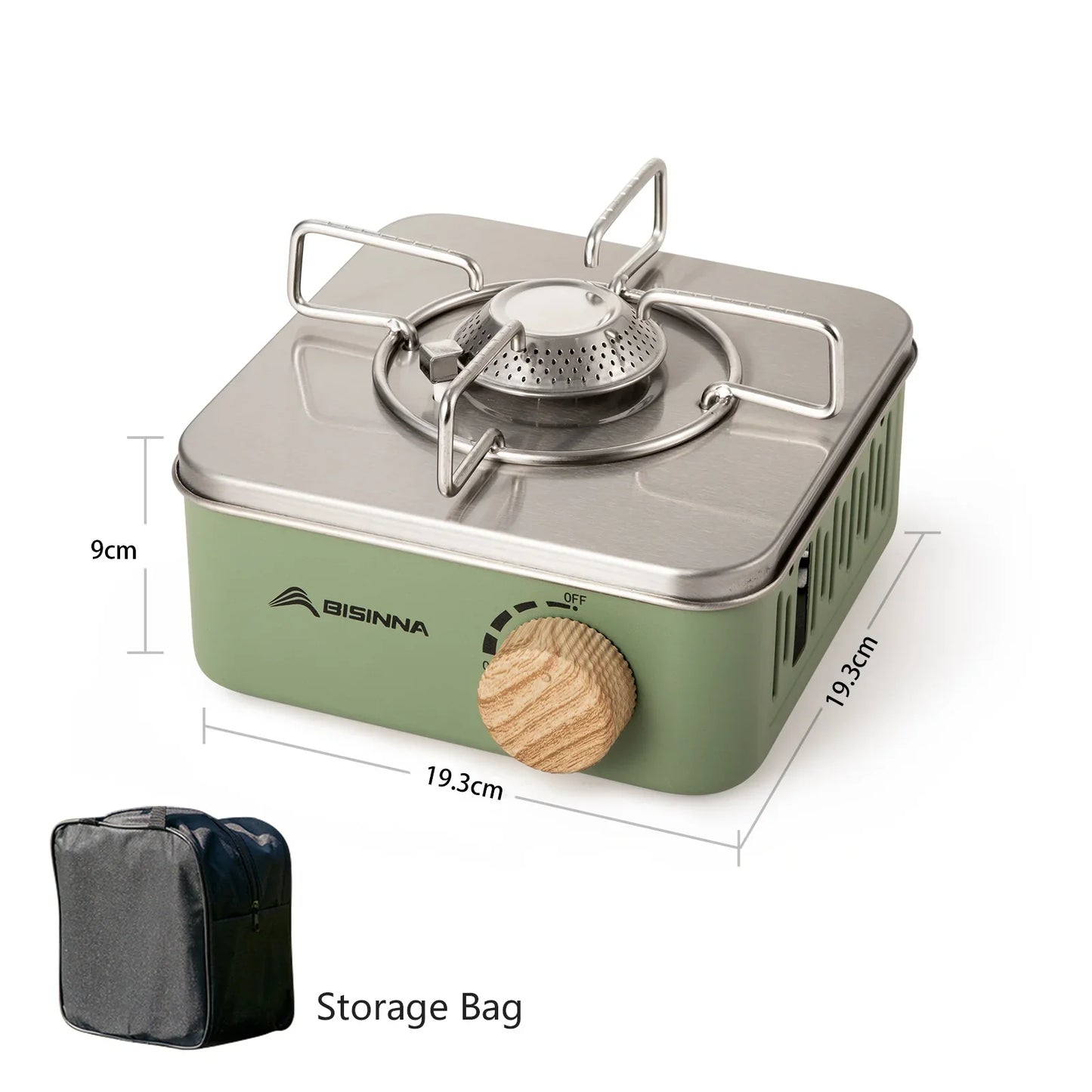 Camping Stove Foldable Portable Backpacking Gas Burner