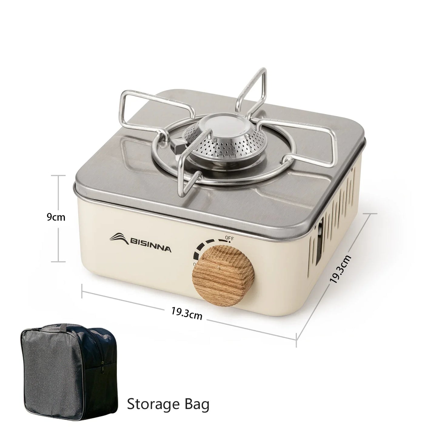 Camping Stove Foldable Portable Backpacking Gas Burner