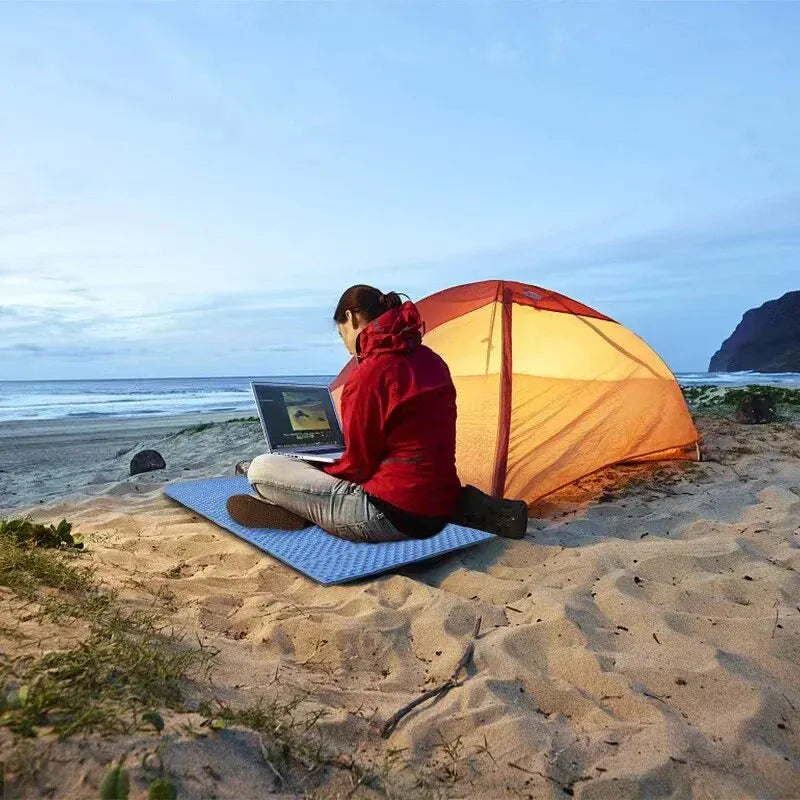 Camping Sleeping Mat – Foldable XPE Foam Pad for Hiking & Outdoors