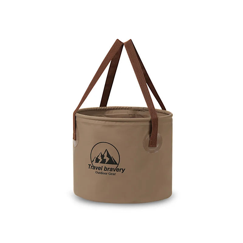 Foldable Water Bucket Collapsible PVC Camping Pail 5L 10L 20L