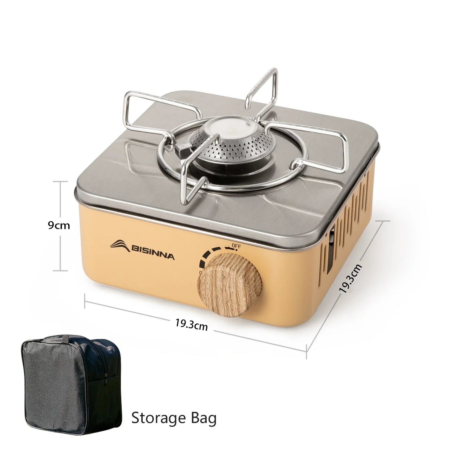 Camping Stove Foldable Portable Backpacking Gas Burner