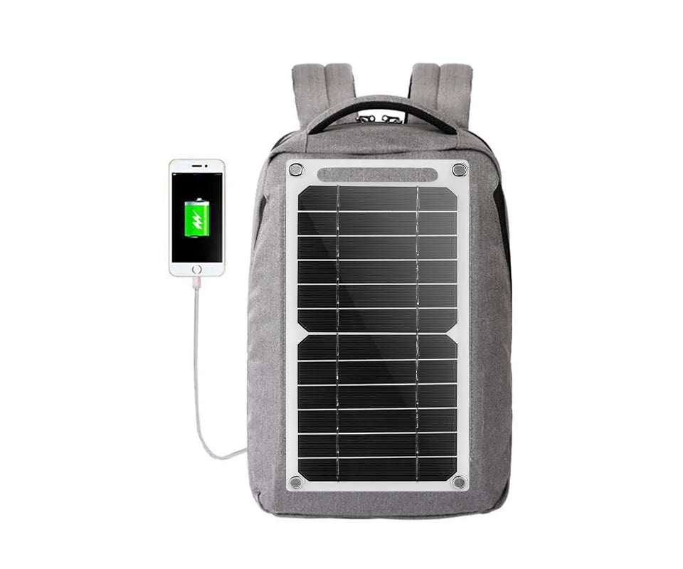 Portable Solar Charger 35W USB – Monocrystalline Camping Panel