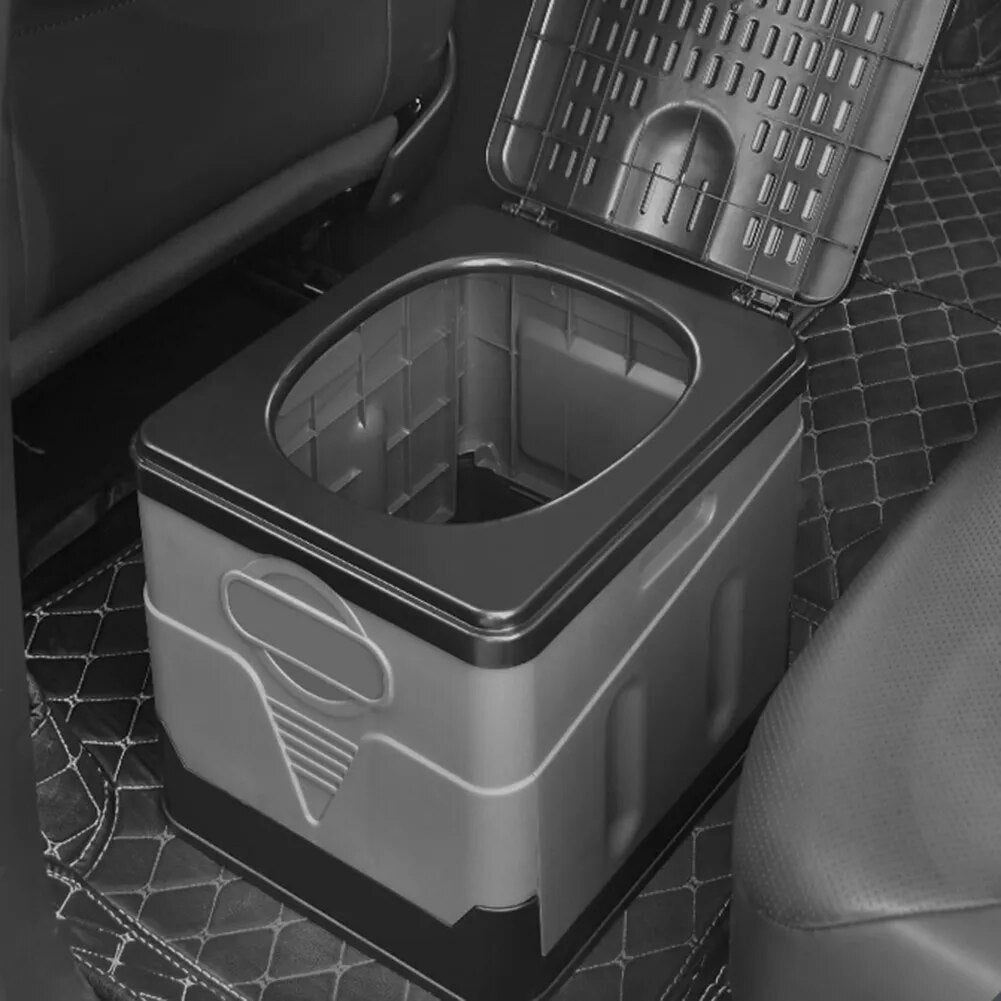 Portable Camping Toilet Foldable – 600lb Capacity, Multi-Use