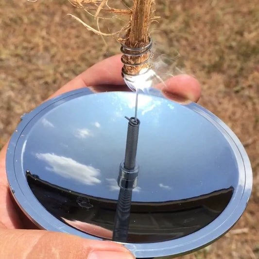 Solar Fire Starter – Waterproof Windproof Parabolic Mirror Lighter