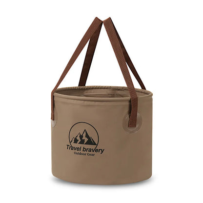 Foldable Water Bucket Collapsible PVC Camping Pail 5L 10L 20L
