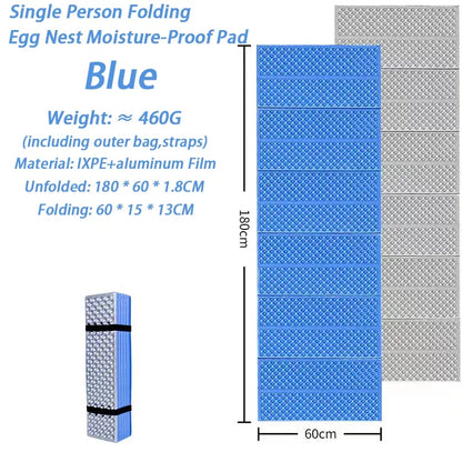Camping Sleeping Mat – Foldable XPE Foam Pad for Hiking & Outdoors