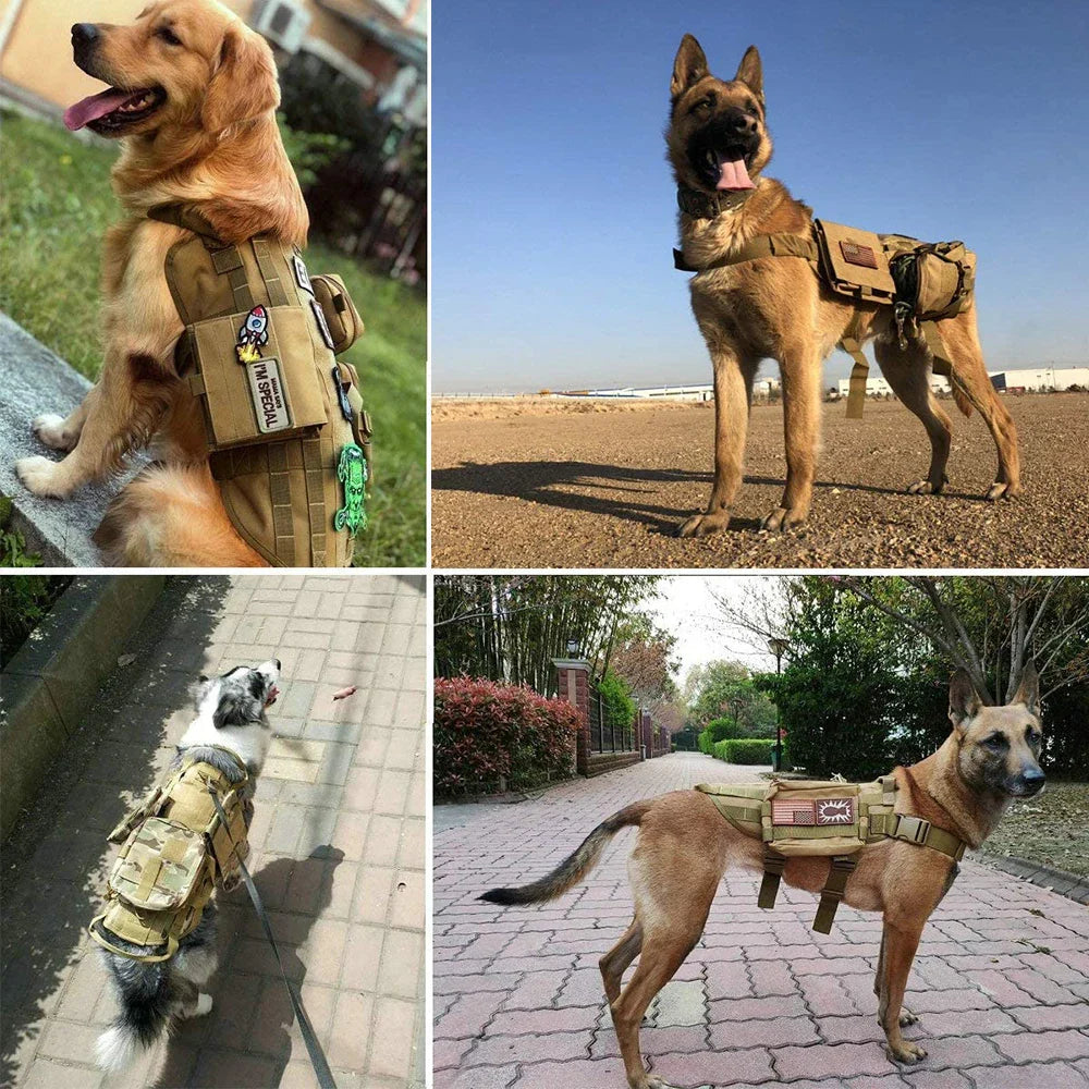 Dog Harness Patches – Service Dog, K9 & ESA, 12 Designs