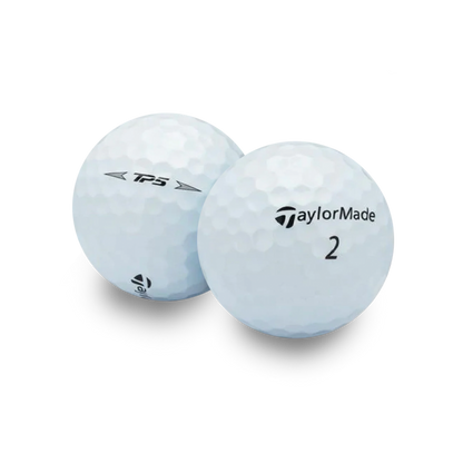 Used TP5 golf balls, one dozen