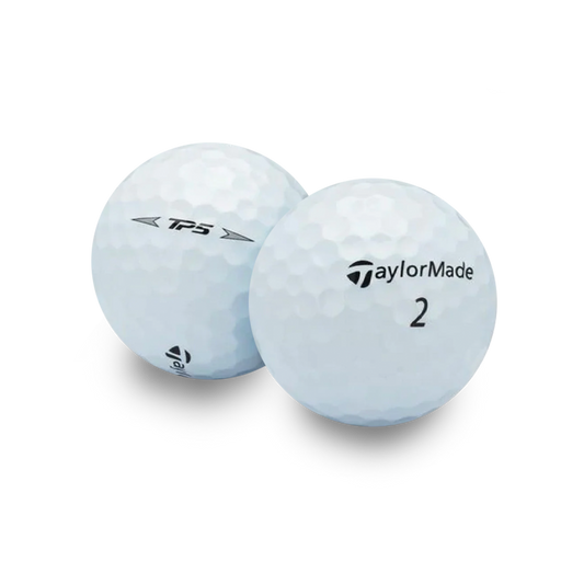 Used TP5 golf balls, one dozen