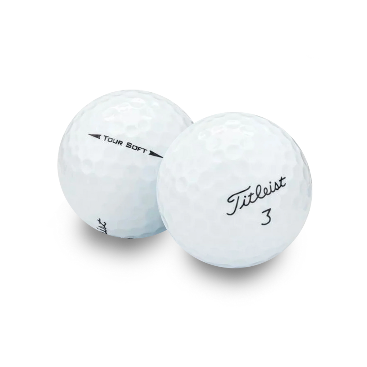 Used Tour Soft golf balls, one dozen