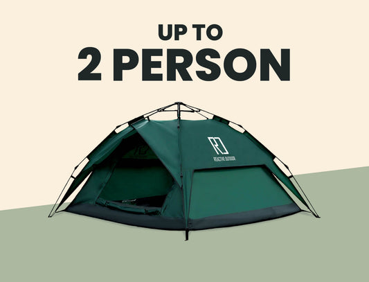 Source view 1 of the small pop-up camping tent and included tarp