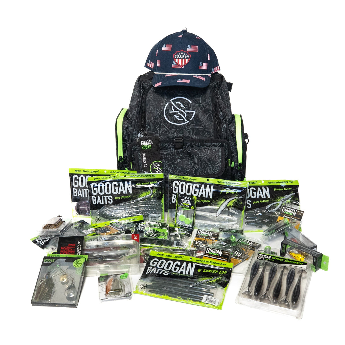 Fishing tackle backpack product gallery image 1