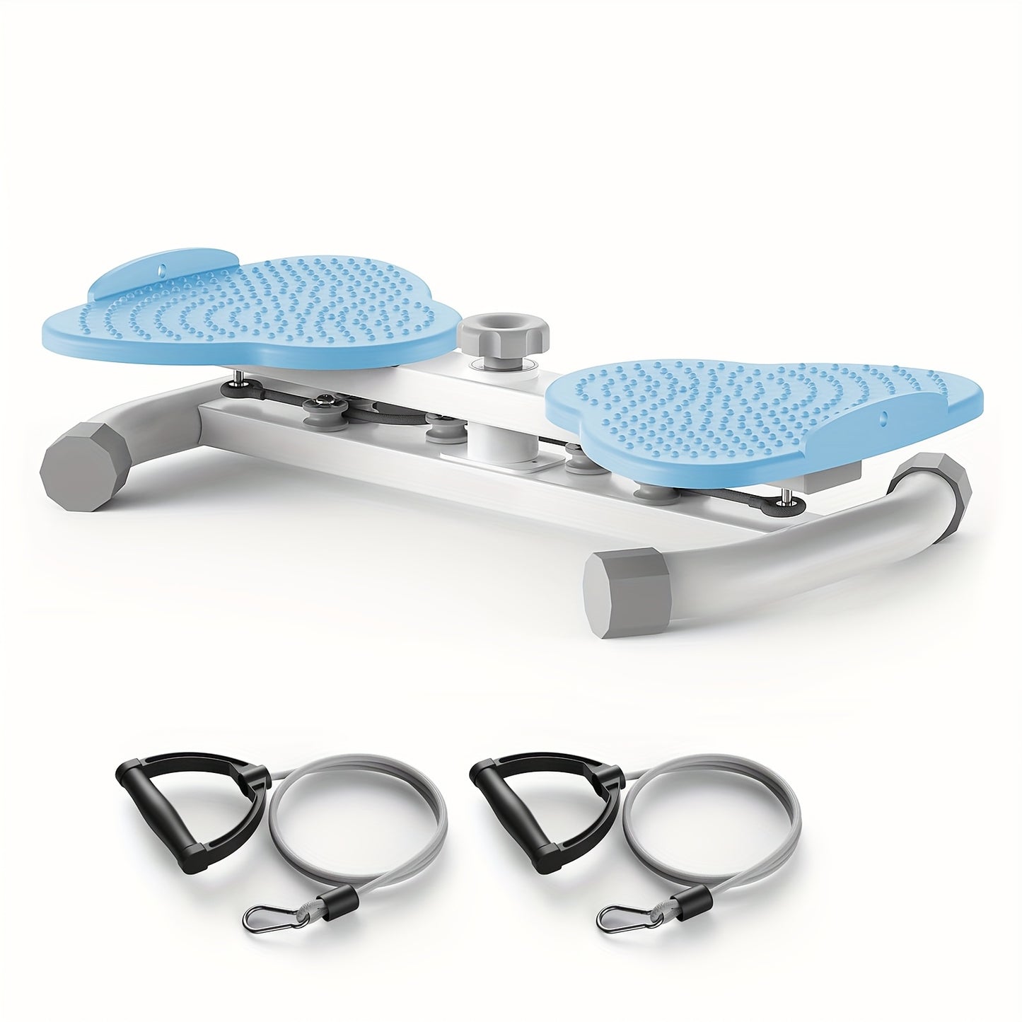Waist Twisting Board Ab Twister for Home Gym – Noiseless 360° Twist Exercise Machine with Digital Display, Figure-8 Resistance Band & 360 LBS Capacity – Track Time, Reps & Calories