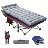 Wine Red Bed+Two Side Mattress