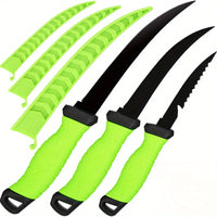 Green Fish Knife 3PCS