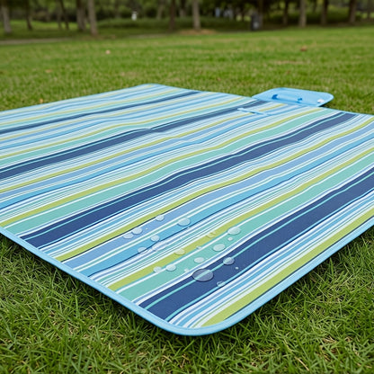 Waterproof Picnic Blanket Oversized Sand-Proof Beach Mat – Portable Outdoor Camping Blanket for Hiking, Park & Travel, 31.5x57 Inch