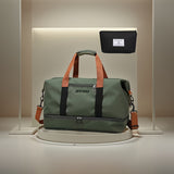 Green + Black Small Bag