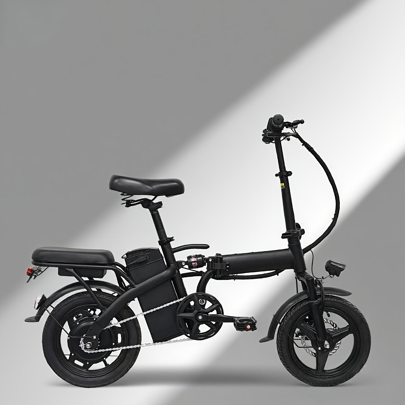 Folding Electric Bike 48V 500W, 15-20MPH Commuter E-Bike for Adults