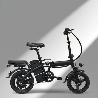 Folding Electric Bike 48V 500W, 15-20MPH Commuter E-Bike for Adults