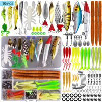 95pcs Fishing lures kit