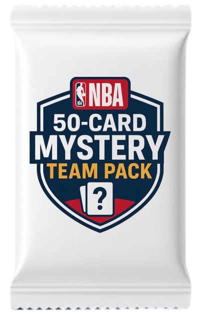 NBA Basketball Cards 50 Card Mystery Team Pack Pick Your Team All 30 NBA Teams Stars Rookies Inserts Parallels Legends from Prizm Donruss Hoops Mosaic Select Chronicles Gift for NBA Fans Collectors