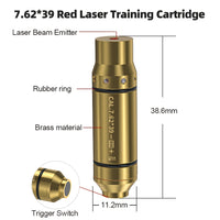 (1PC) Cal.7.62x39 Dry Fire Laser Pod