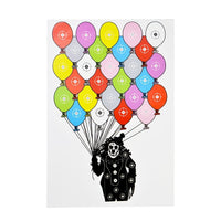 Balloon target paper