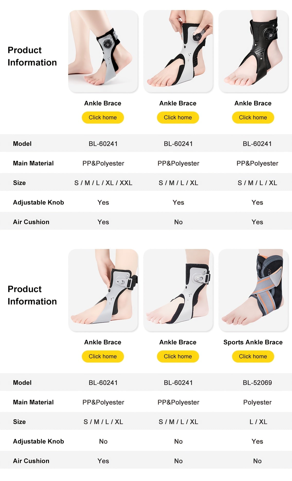 Foot Drop Brace with BOA Strap Ankle Support Left Right Foot S-XXL