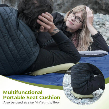 Self-inflating camping seat pad view 12