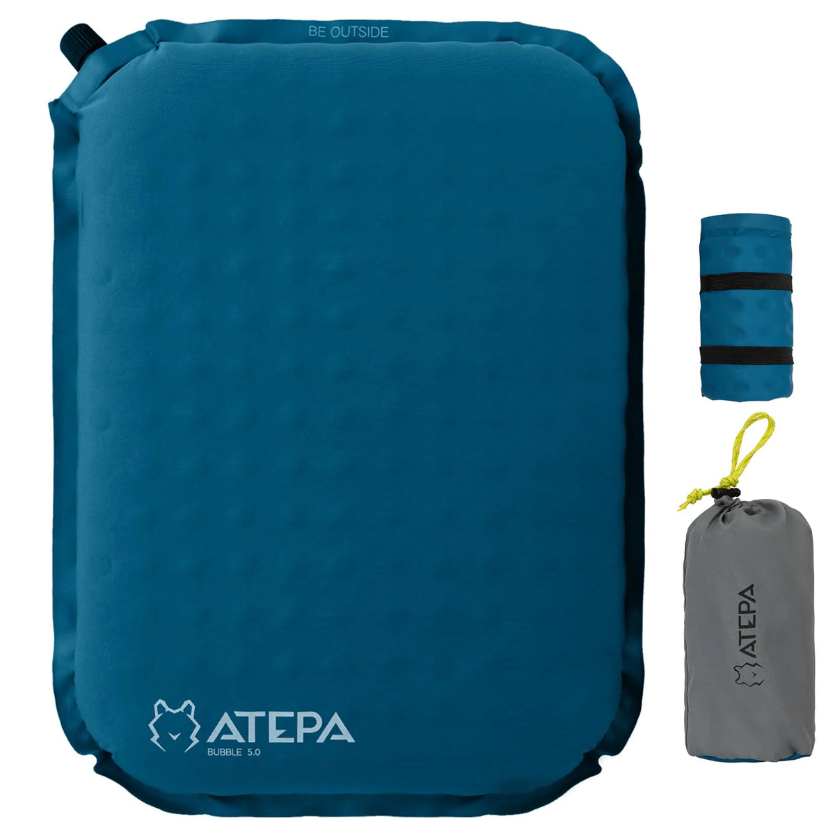 Self-inflating camping seat pad view 21