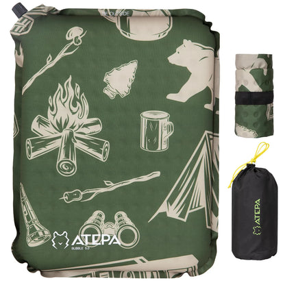 Self-inflating camping seat pad view 54