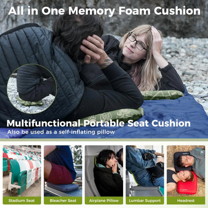 Self-inflating camping seat pad view 59