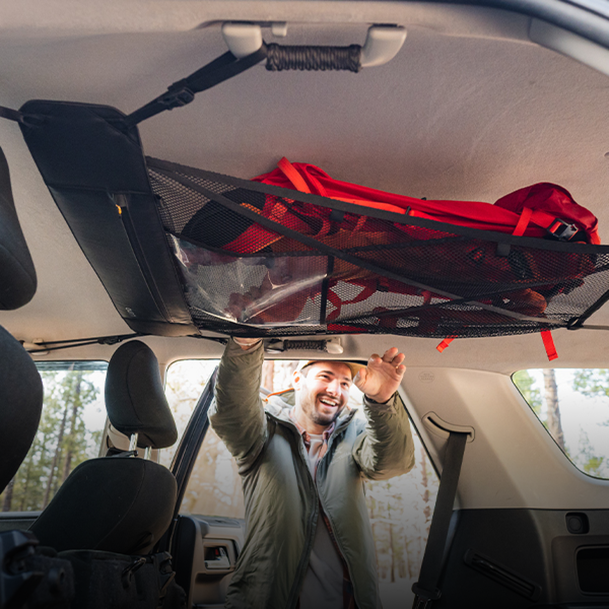 Car Ceiling Cargo Organizer source image 10