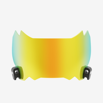 Football helmet visor Gold original source image 2