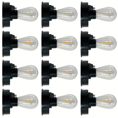 Solar Lantern Replacement Bulb IP65 Waterproof – Outdoor Solar Light Accessory, Top Bulb Replacement Kit | 2, 6 or 12 Pack