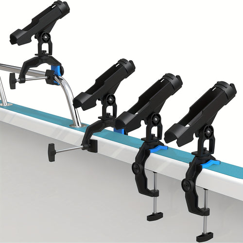 Boat Fishing Rod Holder – Durable Pole Holder for Fishing Boat & Canoe | 2-Pack / 4-Pack