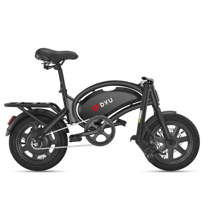 Folding Electric Bike for Adults 500W Motor 36V 7.8Ah Lithium Battery, 14-Inch Portable Foldable Ebike with LCD Display, 19.9MPH Max Speed, Compact Urban Commuter & Outdoor Cycling Electric Bicycle